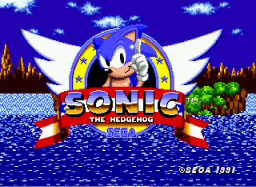 Sonic 1 - Return to the Origin Title Screen